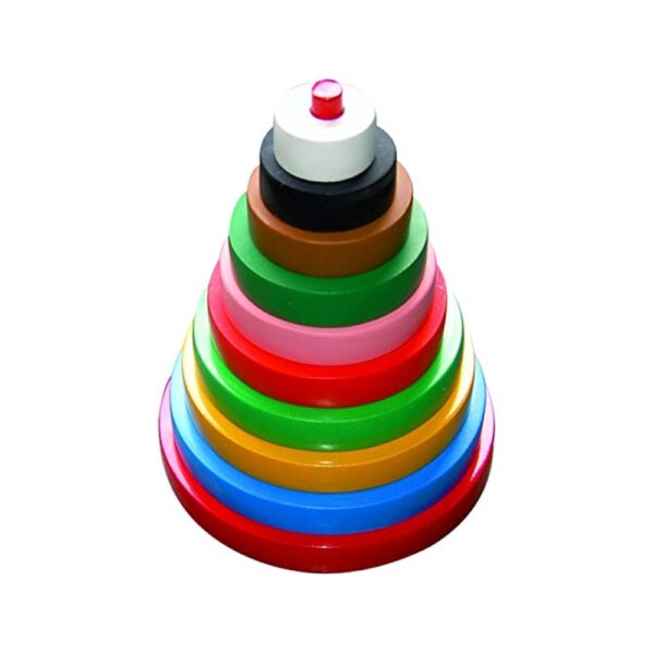 BUILD-A-TOWER-CIRCLE(BIG-10 PIECES)