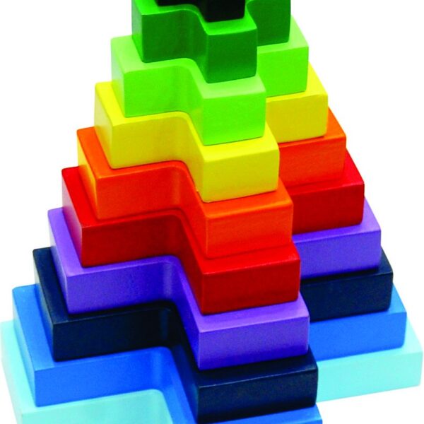 BUILD-A-TOWER PLUS(BIG-10 PIECES)
